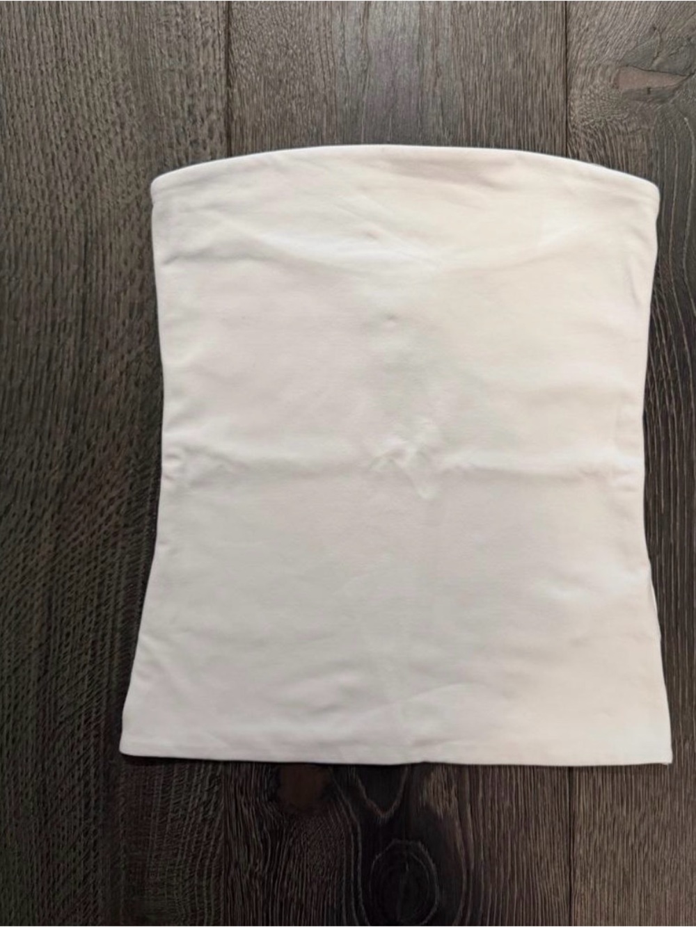 Aritzia White Strapless Tube Camisole